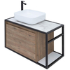 Aquanet 261658 Тумба Nova Lite LOFT 75 L цв. дуб рустикальный (261658)