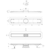 BelBagno BB-LD-LUCE-60-CR Душевой лоток BelBagno LUCE 60 см, BB-LD-LUCE-60-CR