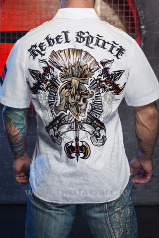 Rebel Spirit | Рубашка мужская SSW121284A спина