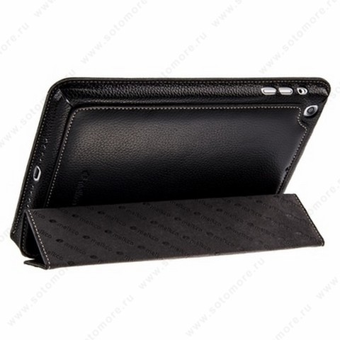 Чехол-книжка Melkco для Apple iPad Mini 3/ 2/ 1 - Premium Leather Case Slimme Cover Type (Black LC) Ver.6