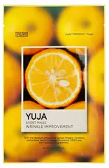 Тканевая маска с экстрактом юдзу TENZERO Yuja Sheet Mask