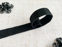 Велкро/липучка, гибридная 2 в 1, ш. 2 см, чёрный