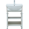Aquanet 298579 Тумба c раковиной Донна 60 цв.бел.дуб/белый (Shenxin) (298579)