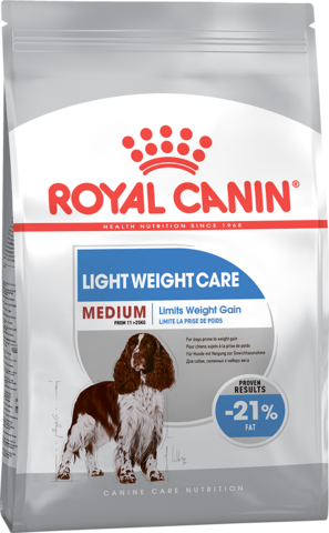 Royal Canin MEDIUM Light Weight Care для собак средних пород, предрасположенных к полноте 3 кг