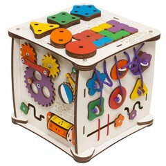 Evo Toys Кубик развивающий Семицветик Миди со светом  25х25х25 см (ET-BK-01-02)