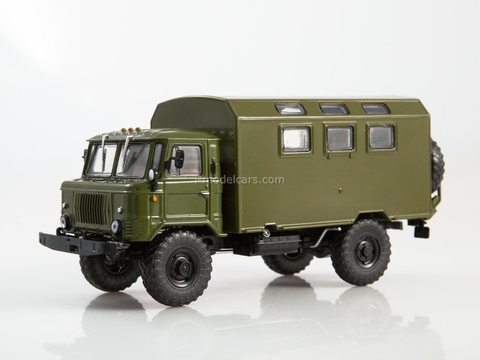 GAZ-66 K-66 Army van khaki 1:43 Legendary trucks USSR #3