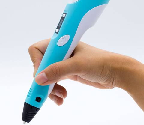 3D - ручка 3DPEN с пластиком фиолетовый