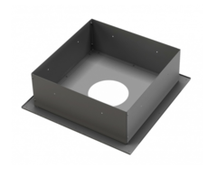 Проходка потолочная TMF ф220 680х680, антрацит