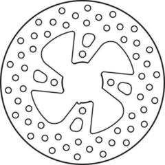 Диск тормозной передний AN-250/650