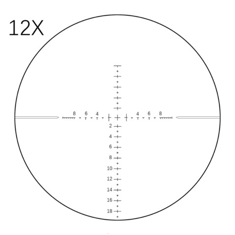 ПРИЦЕЛ T-EAGLE MR 3-12X42 FFP