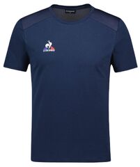 Теннисная футболка Le Coq Sportif Tennis T-Shirt Short Sleeeve N°4 - dress blues