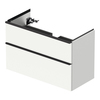 DE435601818 Duravit D-Neo Тумбочка подвесная, 984x452хh625 мм, 2 ящика, цвет: Белый матовый (для раковины 236710)