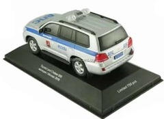 Toyota Land Cruiser 200 2010 Police Moscow 1:43 VVM / VMM