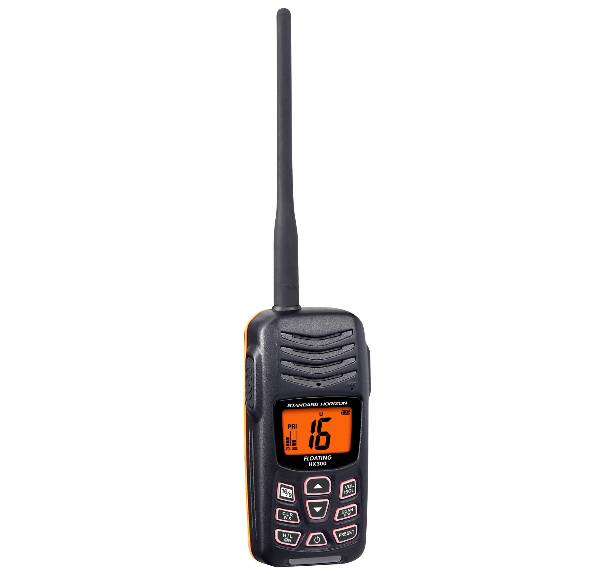 Floating VHF HX300E walkie-talkie Standard Horizon