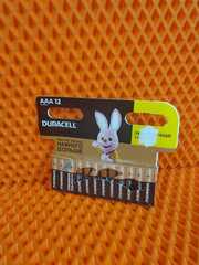 Батарейка Алкаиновая Duracell AAA12