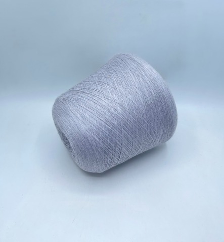 Zegna Baruffa (пр.Италия),art-Labrador 2/60 3000м/100гр. 100%меринос , цвет-Светло-серый меланж(909/17/508) арт.33559