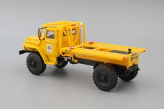 Ural-43206 truck-trial yellow 1:43 DeAgostini Auto Legends USSR Trucks SE#5