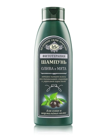 Фитотерапия Шампунь Олива и Мята 500 мл Iris