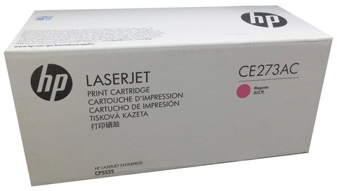Оригинальный лазерный картридж HP CE273AC 650А пурпурный