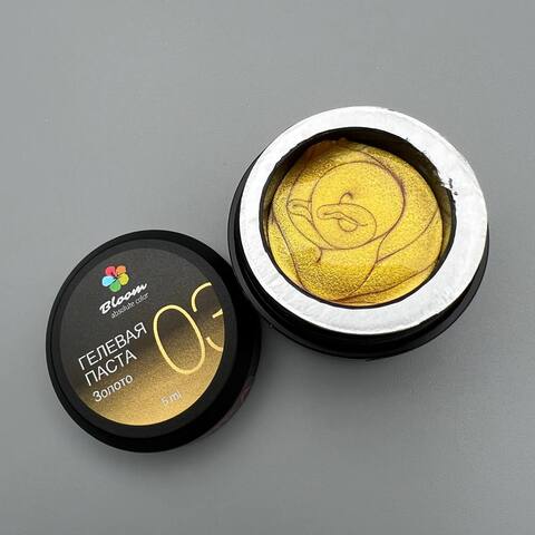 Гель-паста Bloom №3 Золото (5гр)