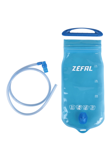 Картинка рюкзак велосипедный Zefal Hydro Race Bag black/red - 5