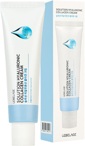 Lebelage Solution Hyaluronic Collagen Cream Крем для лица с гидролизованным коллагеном и гиалуроновой кислотой