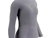 Футболка Женская с длинным рукавом On/Off Grey