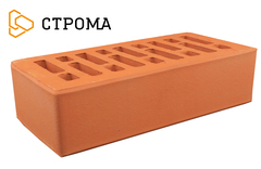 Кирпич лицевой СТРОМА Красный 1 НФ