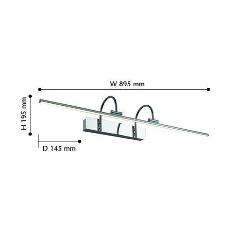 Настенный светодиодный светильник Favourite Strenuus 2431-3W