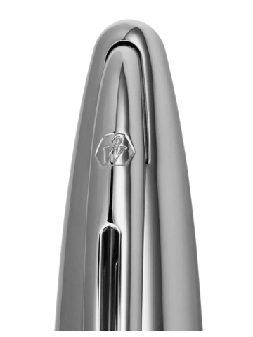 Ручка перьевая Waterman Carene Deluxe Silver Meridians CT, F (S0700170)