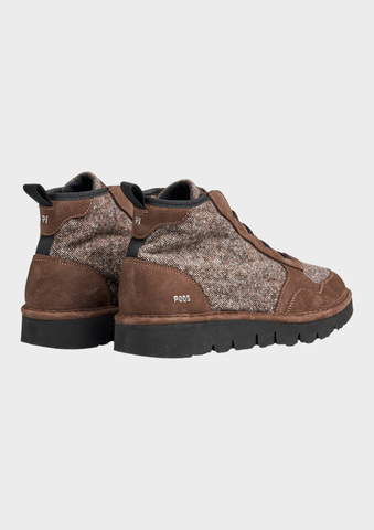 Ботинки PANCHIC Ankle Boot Salt Pepper Fabric Nubuck