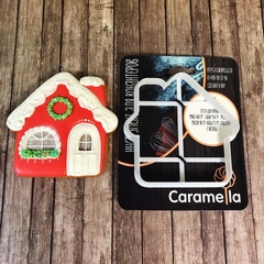 Вырубка для пряника "Домик" пластик, 11 см