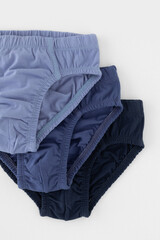 трусы/ уп  для мальчика  К 1966-3уп/ультрамарин,черное море,голуб.джинс