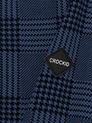 жакет  для мальчика  КР 302682/грозовая туча,костюмная клетка