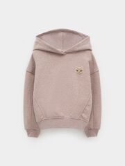 джемпер  для девочки  КР 302811/кофейный меланж к575