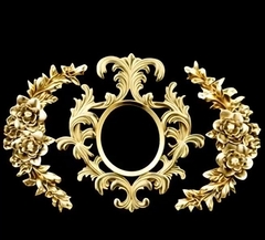 Силиконовый молд Рамка Гламур