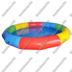 Круглый надувной бассейн «Разноцветный», 7*7*0,65 м