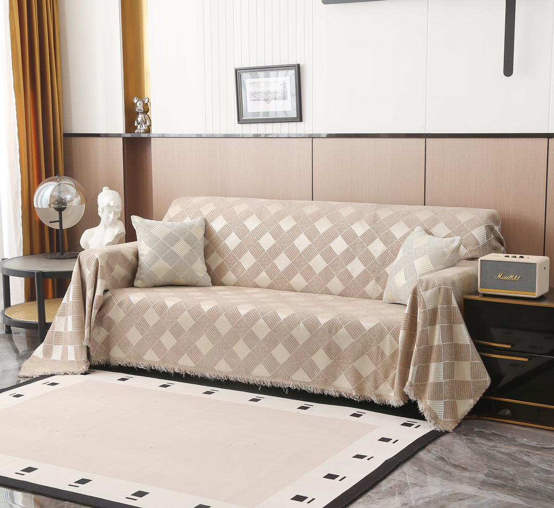 ZEPHYR HOME Дивандек 180×300 Беж Кубик Ромб