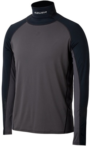 Верх с длин.рукавом и защитой шеи BAUER S22 LS NECKPROTECT SR XL
