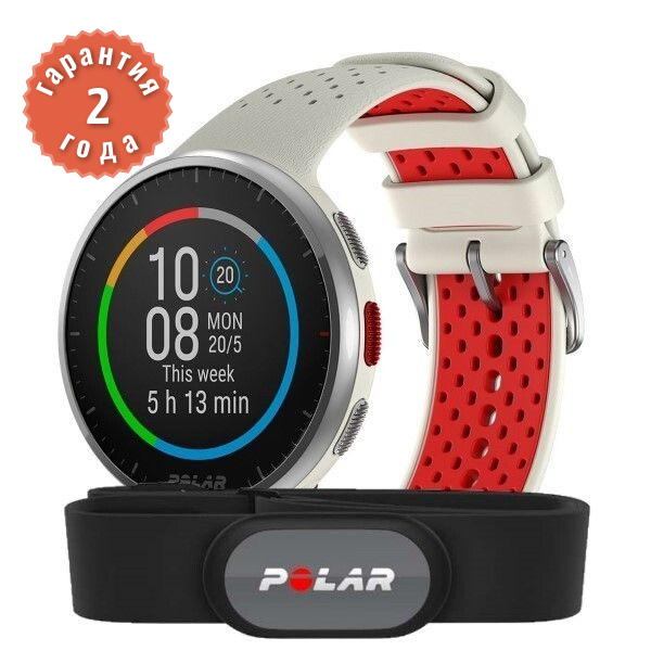 Polar Pacer Pro Snow White HR (H9)