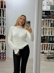 Мастер-класс по вязанию спицами свитера 