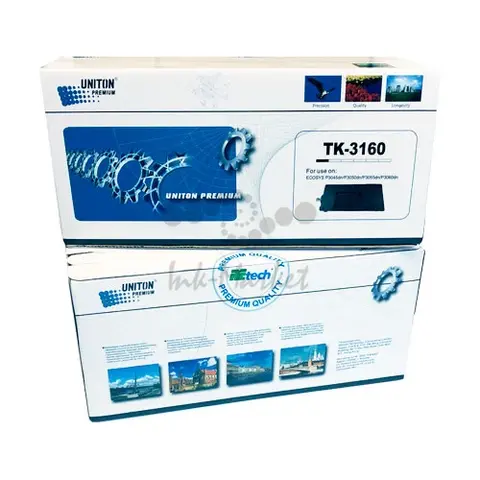 Совместимый тонер-картридж UNITON Premium TK-3160 для KYOCERA P3045DN/P3050DN/P3055DN/P3060DN (12,5K,TOMOEGAWA)