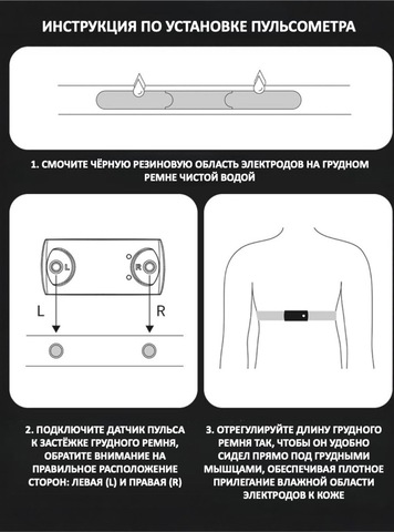 Картинка датчик пульса Rockbros   - 7