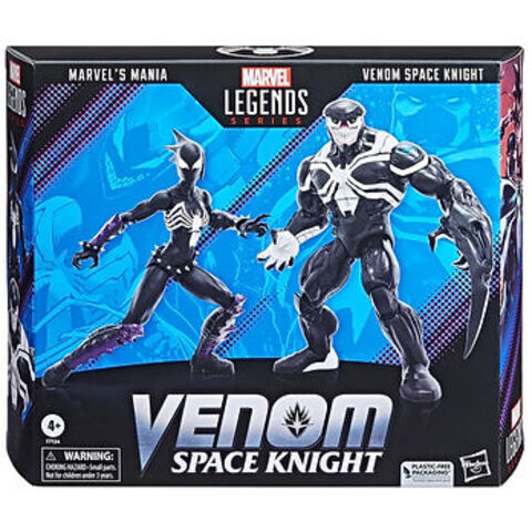 Фигурки Веном Космический Рыцарь и Мания Marvel Legends