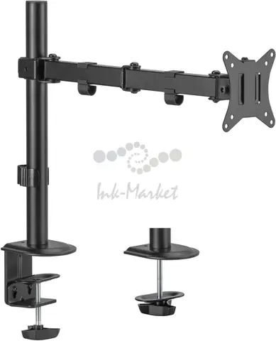 Кронштейн для мониторов Cactus CS-VM-D32-BK черный 17"-32" макс.9кг настольный поворот и наклон