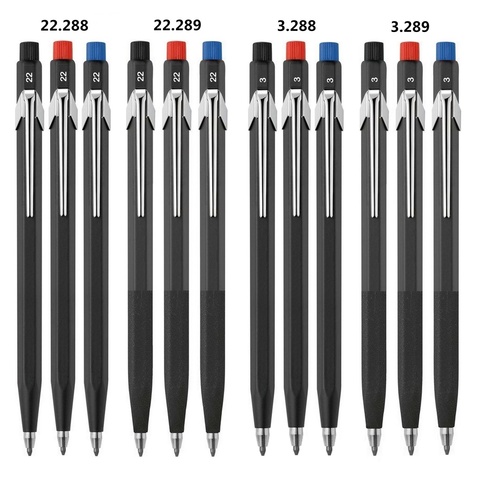 Карандаш механический Caran d’Ache Office Fixpencil Classic 3, 3 mm, Buttons Assorted (3.288)