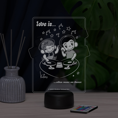 Love is - это один микс на двоих