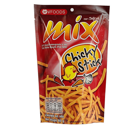 Хрустящие палочки MIX с пикантным вкусом 60 г