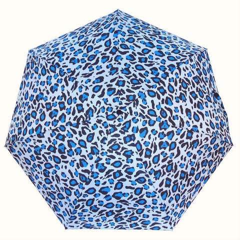 Голубой мини зонтик
