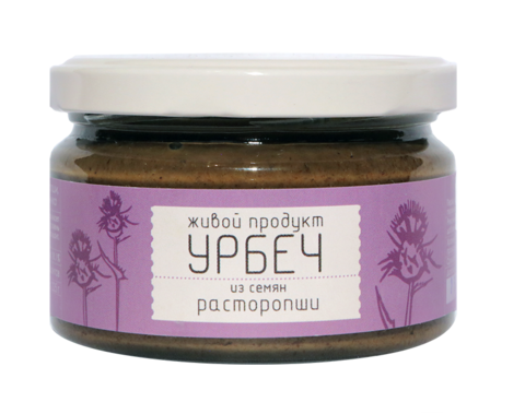 Живой продукт Урбеч из семян расторопши 225 гр
